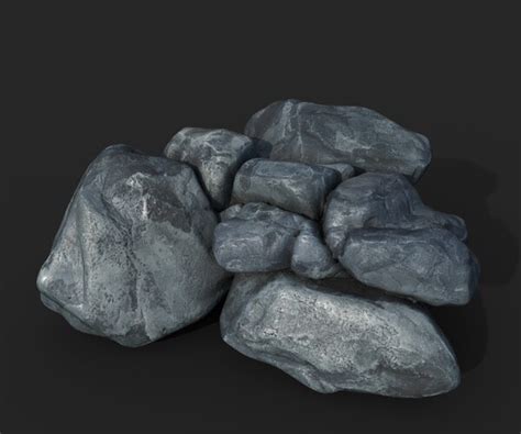 ArtStation - Boulder Rock 230410 | Game Assets