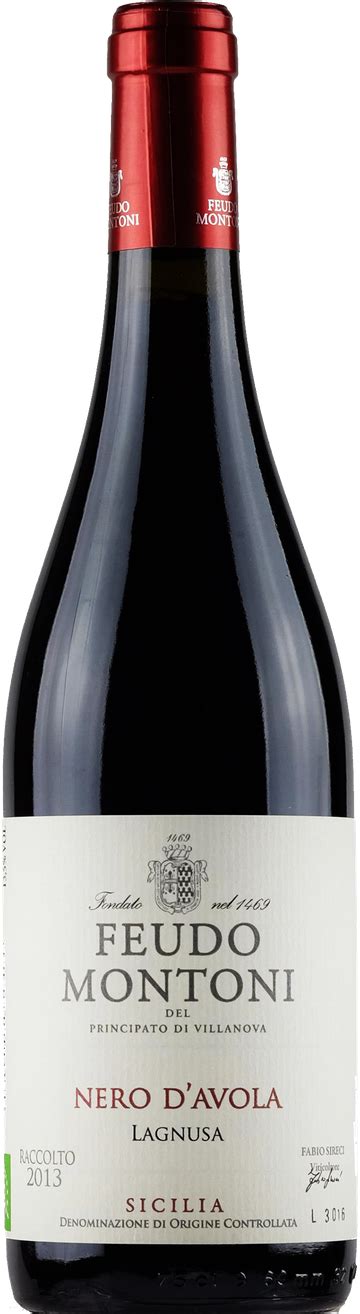 Feudo Montoni Nero D Avola Lagnusa 2013 Revista ADEGA