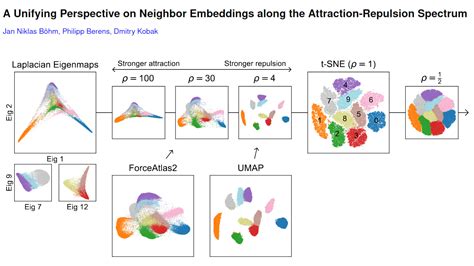 Machine Learning Force Directed Graphs Vs Diffusion Maps Vs T SNE