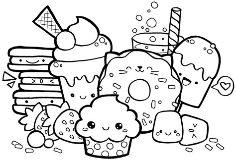 Desenhos Kawaii Para Imprimir