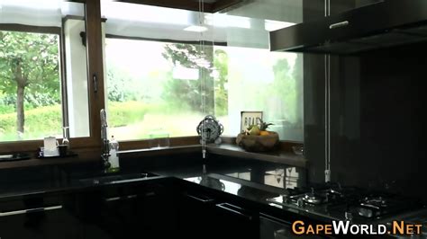 Babe Gets Round Ass Cummed