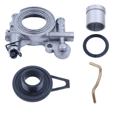 Kit d engrenage à vis sans fin de pompe à huile pour Husqvarna 385 390