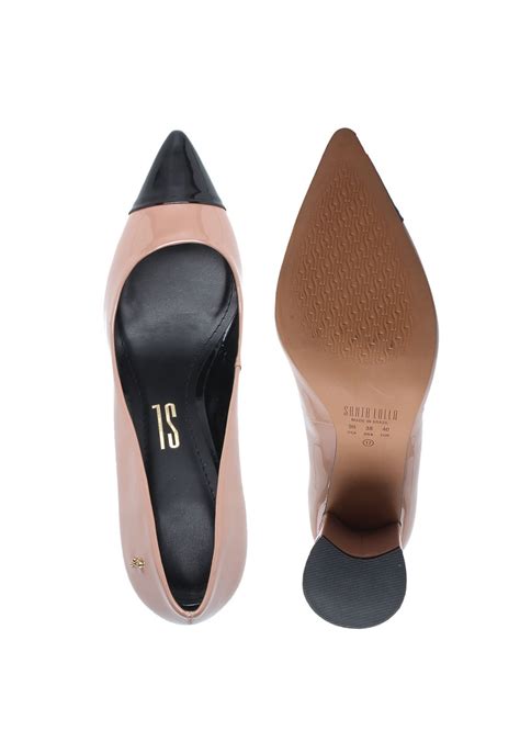 Scarpin Santa Lolla Liso Nude Compre Agora Dafiti Brasil