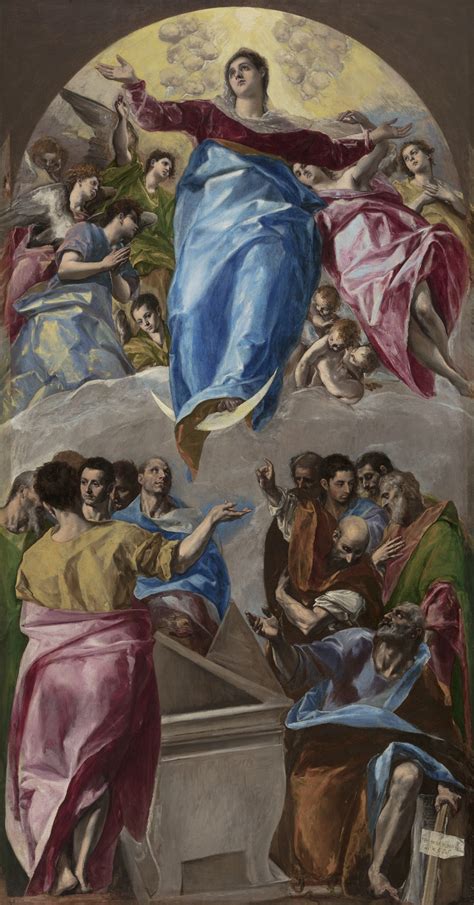 The Assumption Of The Virgin The Art Institute Of Chicago