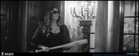 Naked Cecily Strong In Saturday Night Live