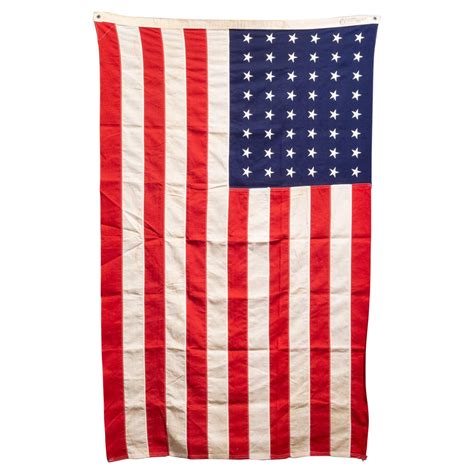 Early 48 Star Us Flag At 1stdibs