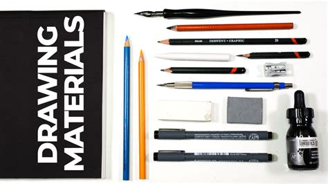 Drawing Supplies For Beginners ~ The Virtual Instructor-art Lesson Blog ...