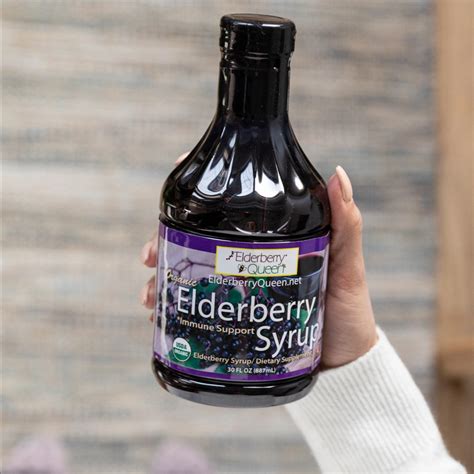 Elderberry Syrup Pure Natural Certified Organic Immune Support Herbal 30 Oz Dutchman S Store