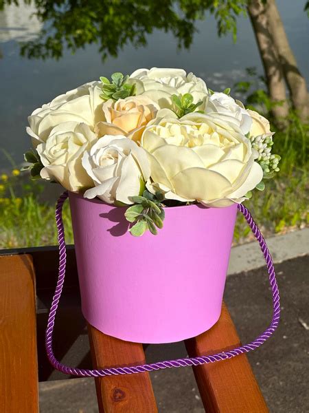 Букет из мыльных роз (цветы из мыла, подарок на день рождения, девушке ...