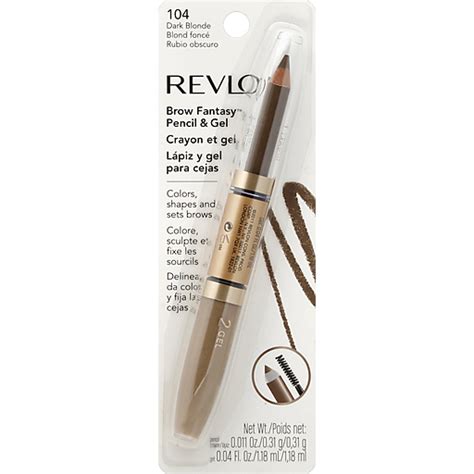 Revlon Brow Fantasy Pencil Gel Dark Blonde Cosmetics Foodtown