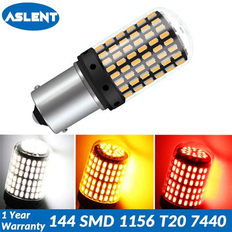 Aslent Pcs T W W Led Bulbs Smd Led Canbus No Error