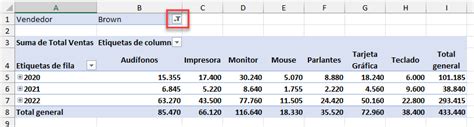 C Mo Filtrar Valores De Tablas Din Micas En Excel Y Google Sheets