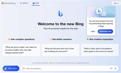 Microsoft เตรียมเปิดตัวแชตบอต AI ‘Bing Chat’ ใช้งานได้ทั้ง Chrome และ