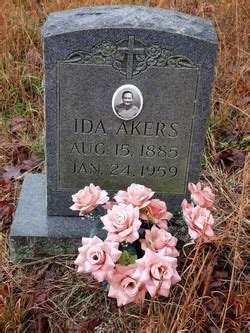 Ida Akers 1885 1959 Mémorial Find a Grave