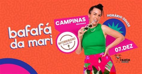 Bafaf Mari Bernini Em Campinas Evento Exclusivo Para Mulheres Em