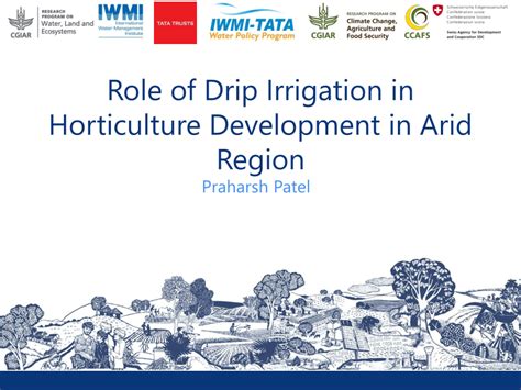 Pdf Role Of Drip Irrigation In Horticulture Development In Arid Region