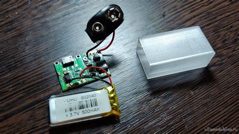 Аккумуляторная «Крона» с зарядкой от USB своими руками