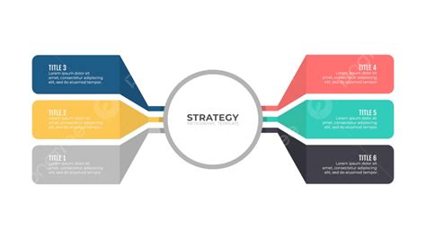 Gambar Desain Template Infografis Visualisasi Data Dengan Ikon