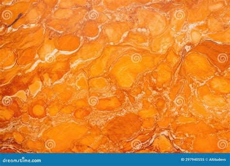 Orange Marble Tile With Distinct Streaks Stock Image Image Of Abstract Interior 297940555