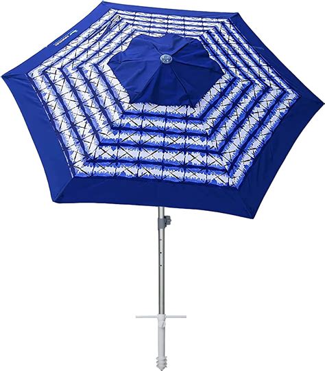 Buy Ammsun Ft Fiberglass Ribs Commercial Grade Patio Beach Umbrella