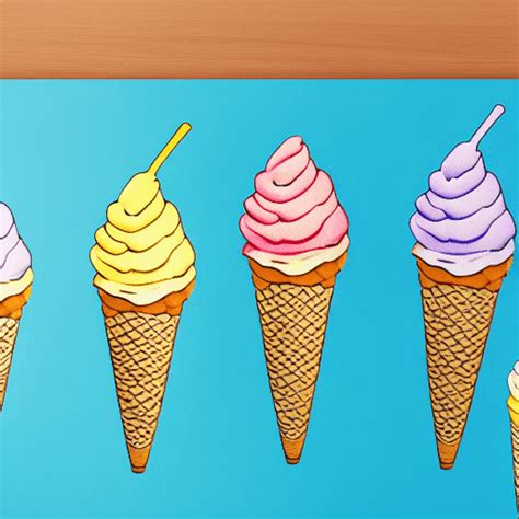 Sketch Ice Cream Cone Full Size · Creative Fabrica