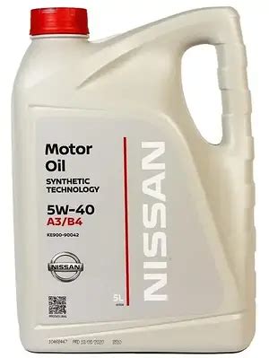 Моторное масло nissan motor oil 5w-40 | Сравнить цены и купить по акции ...