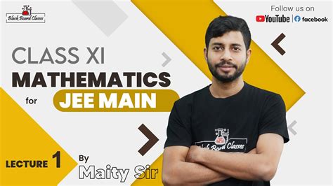 Class Xi For Batch Regular Math Series For Jee Main