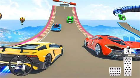 GT Mega Ramp Car Stunt Race Android GamePlay 2 YouTube