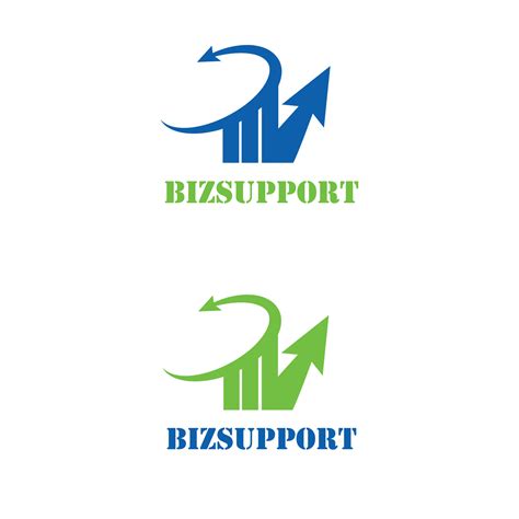 logo design   business support service provider  vector art