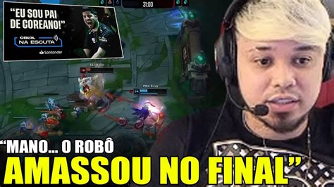 TitaN reagindo ao Na Escuta CBLOL 2ª Etapa 2023 Grande Final YouTube