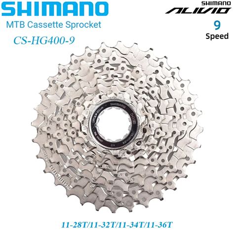 Кассета Shimano Alivio CS-HG400-9 9 скоростей 11-36T | AliExpress