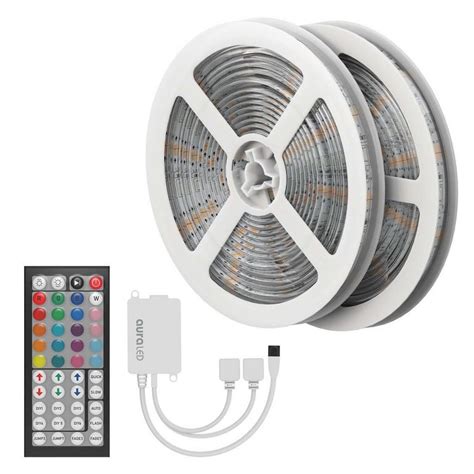 Tzumi Aura LED Remote Controlled ColorStrip 48-ft Changing Light Strip