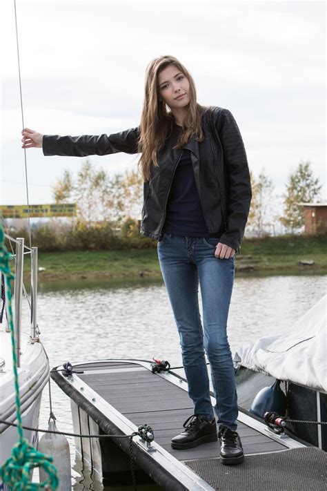 Busty Babe Mila Shows Off Her Fantastic Tits Outdoors 15 Photos