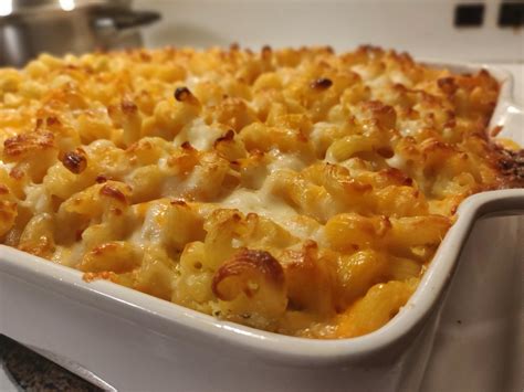 Homemade 4 Cheese Macaroni Bake Rfood
