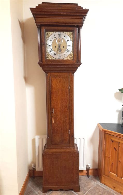 John Clayton Of Marple Longcase Grandfather Clock Circa Casey