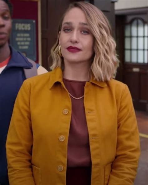 Sex Education S03 Jemima Kirke Jacket