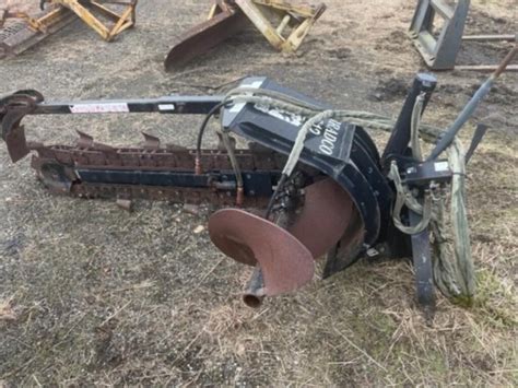 bradco  trencher pt hydraulic    auctions