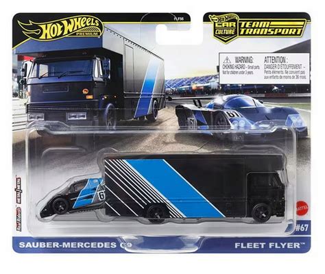 Hot Wheels Team Transport Hrv Sauber Mercedes C Fleet Flyer Cena