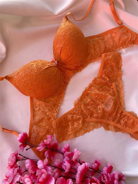 CONJUNTO PREMIUM LARANJA Império Lingerie