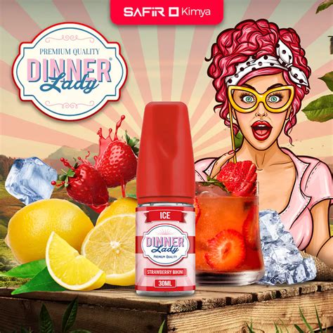 Dinner Lady Strawberry Bikini Aroma Safir Kimya