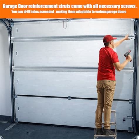 Snapklik.com : Garage Door Reinforcement Bracket,16 Foot Garage Door ...