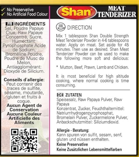 shan meat tenderizer gm click cuisine