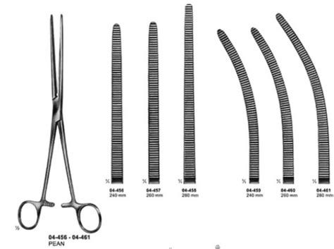 Rochester Pean Artery Forceps Applied Physics Medical