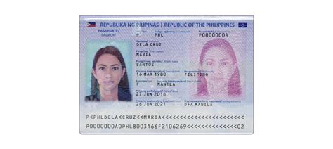 passport id sample philippines philippine passport  res stock