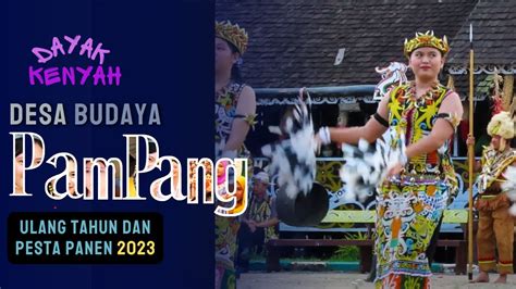 Tarian Nyelama Sakai Pesta Panen Dan Ulang Tahun Desa Budaya Pampang