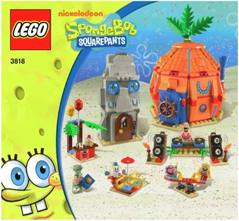 Lego Instructions For Set Bikini Bottom Undersea Party Spongebob Squarepants None
