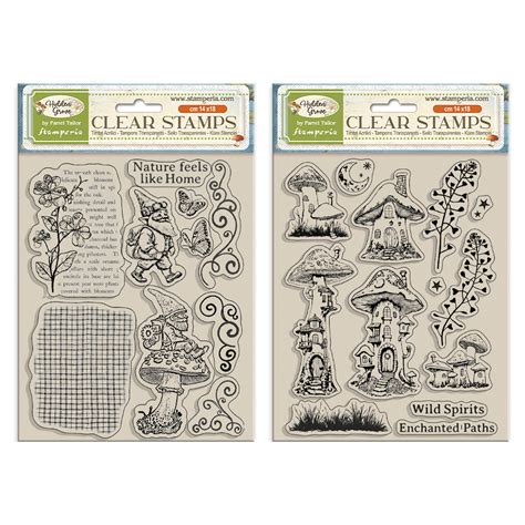 Stamperia Hidden Grove Clear Stamps Bundle Aall And Create