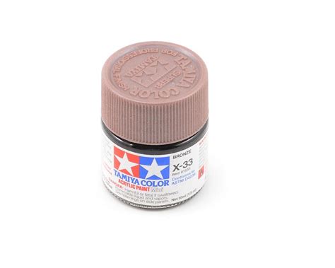 Tamiya X 33 Metallic Bronze Acrylic Paint 10ml Tam81533 Hobbytown