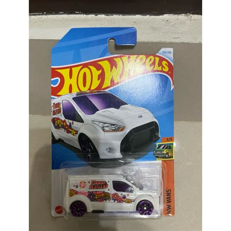 Jual Hot Wheels Ford Transit Connect Hotwheels Treasure Hunts Flower Shopee Indonesia