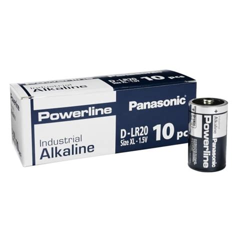 Panasonic 1,5V D LR20 Alkaliparisto 10 kpl/pakk | Cellpac Oy